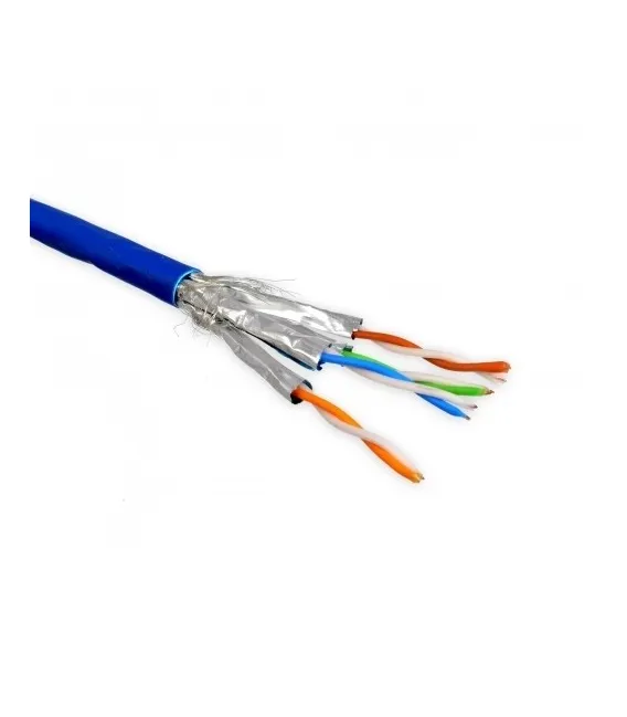 Витая пара кабель CORNING S/FTP 4P, кат. 7, LSZH/FRNC, синий, 1000 м