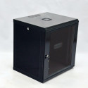 Серверный шкаф настенный 12U эконом, 600x600x640 мм, черный