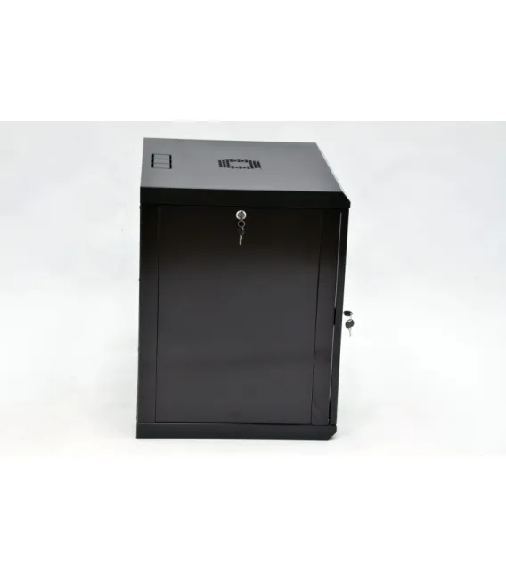 CMS Шкаф настенный 12U эконом, 600x600x640 мм, черный