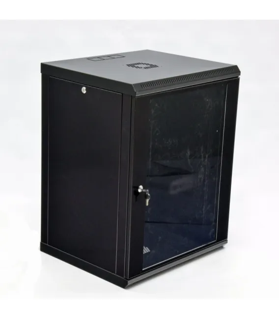 CMS Шкаф настенный 15U эконом, 600x600x773 мм, черный