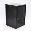 Серверный шкаф настенный 18U эконом, 600x600x907 мм, черный