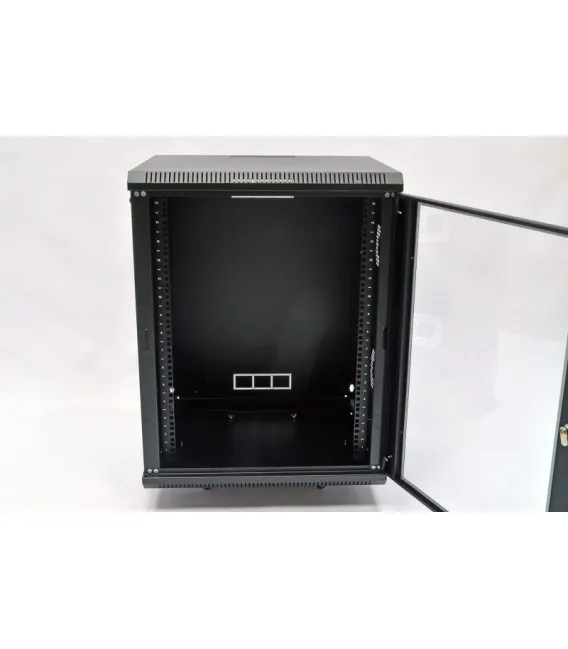 CMS Шкаф настенный 15U, 600x500x773 мм, черный