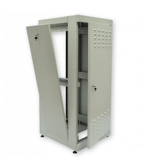 CMS Шкаф напольный 24U, 610х865 мм, усиленный, серый