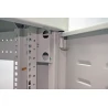 CMS Шкаф напольный 24U, 610х865 мм, усиленный, серый