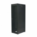 Серверный шкаф перфорация 42U, 610х865 мм, усиленный, чёрный