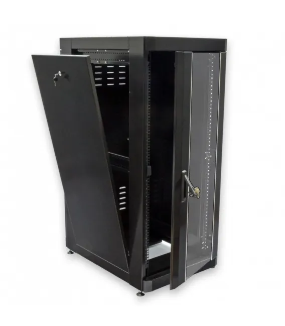 CMS Шкаф напольный 33U, 610х865 мм, усиленный, чёрный