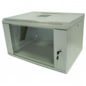 Серверный шкаф настенный 12U 600x450 металл/стекло разборной