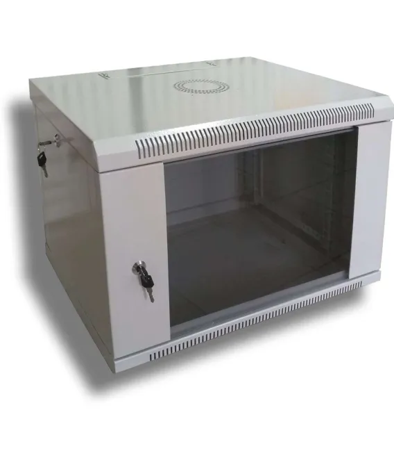 Шкаф 19" 9U коммутационный настенный 600x600 разборной WMNC66-9U-FLAT Hypernet