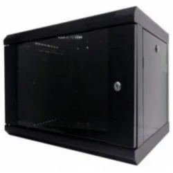 Шкаф настенный 19" 12U 600x600 WMNC66-12U-FLAT- BLACK Hypernet